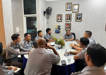 Jelang HUT RI ke-80, Kalapas Pasir Pangaraian Pimpin Rapat Persiapan Pemberian Remisi dan Porseni Warga Binaan
