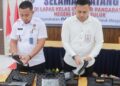 Pastikan Keamanan Maksimal, Lapas Pasir Pangaraian Laksanakan Pengecekan Senjata Api