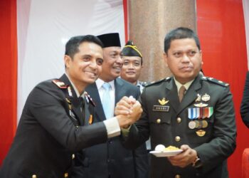 Pemkab Bersama Polres Rohul Gelar Upacara Peringatan HUT Bhayangkara ke-79.