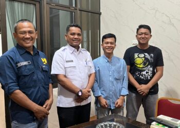 Perwakilan Zulfahrianto,Se Temui Kadis PUPR Tindak Lanjut Kunker Bupati Rohul di Desa Sontang