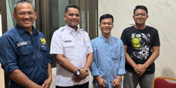 Perwakilan Zulfahrianto,Se Temui Kadis PUPR Tindak Lanjut Kunker Bupati Rohul di Desa Sontang