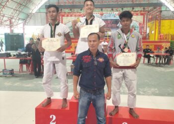 Tarung Derajat Rokan Hulu Raih 9 Medali di Kejurprov Dumai, Tiga Emas Disabet Atlet Muda Berbakat