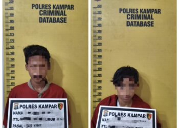 Pencurian di Toko Perhiasan Bangkinang Terungkap, Dua Pelaku Ditangkap Polisi!   