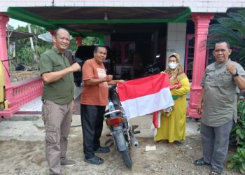 Tandun Memerah! 50 Bendera Kobarkan Semangat Kemerdekaan