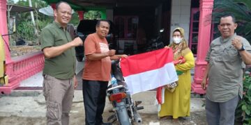 Tandun Memerah! 50 Bendera Kobarkan Semangat Kemerdekaan