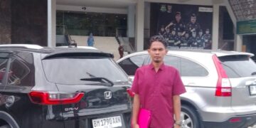 Geruduk Kejati Riau, Aktivis Desak Tuntaskan Skandal Dana Desa di Rohul