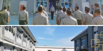 Kasubbag TU Pimpin dan Berikan Amanat Apel Pagi Lapas Narkotika Rumbai