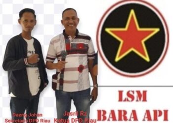 Ketua DPD LSM BARA-API Riau Jasril Rz, Angkat Suara dan Akan Lakukan Aksi Apabila Hak Plasma 20 Persen Warga Diabaikan.