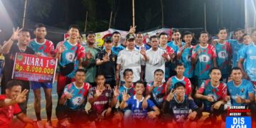 Wabup Syafaruddin Poti Hadiri Laga Final Tournament Bola Volley Pemuda Rambah Rohul – Wakil Bupati Rokan Hulu