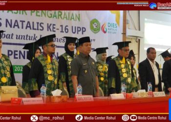 Wabup Syafaruddin Poti Hadiri Dies Natalis Ke-16 UPP