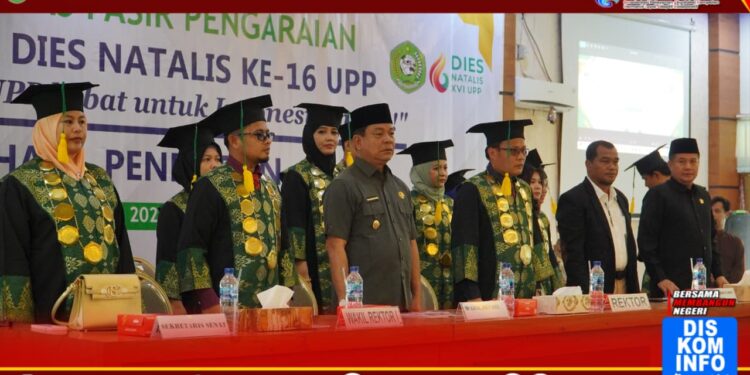 Wabup Syafaruddin Poti Hadiri Dies Natalis Ke-16 UPP