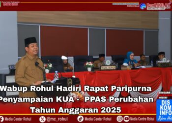 Wabup Syafaruddin Poti Hadiri Rapat Paripurna Penyampaian KUA-PPAS Perubahan Tahun Anggaran 2025