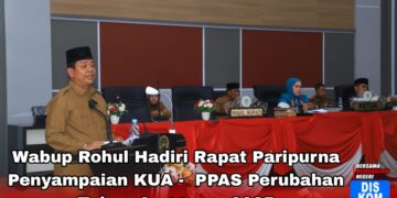 Wabup Syafaruddin Poti Hadiri Rapat Paripurna Penyampaian KUA-PPAS Perubahan Tahun Anggaran 2025