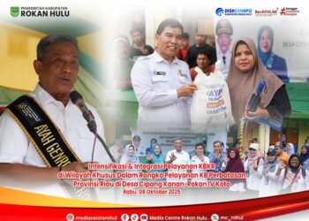 Bupati Rohul Anton Buka Kegiatan Intensifikasi dan Integrasi Pelayanan KBKR di Wilayah Khusus, Sekaligus Dinobatkan sebagai Ayah Genre