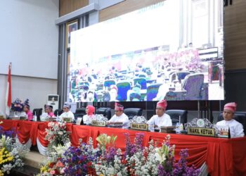 DPRD Rokan Hulu Gelar Rapat Paripurna Istimewa Peringati HUT ke-26 Kabupaten Rokan Hulu