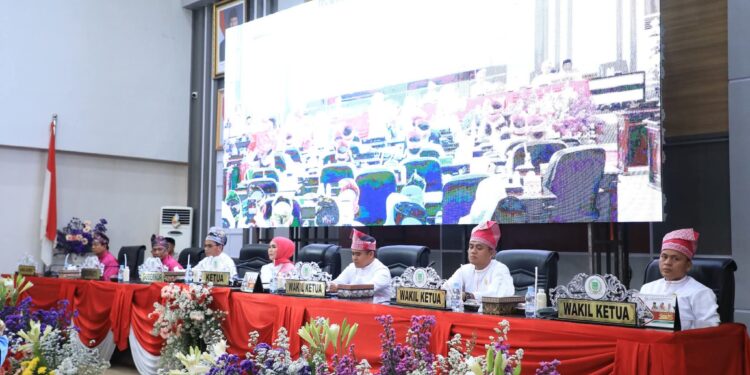 DPRD Rokan Hulu Gelar Rapat Paripurna Istimewa Peringati HUT ke-26 Kabupaten Rokan Hulu