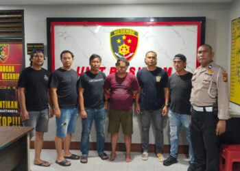 Polres Rokan Hulu Ungkap Jaringan Penadah Baterai Tower Telkomsel,Amankan Satu tersangka di Pekanbaru