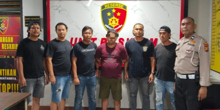 Polres Rokan Hulu Ungkap Jaringan Penadah Baterai Tower Telkomsel,Amankan Satu tersangka di Pekanbaru