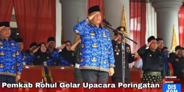 Pemkab Rohul Gelar Upacara Peringatan Hari Pahlawan Nasional Ke-80