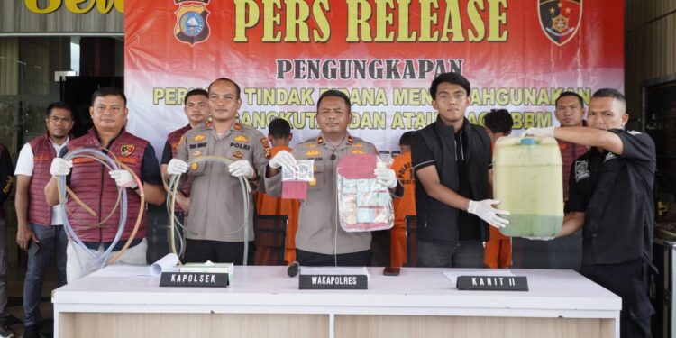 Polres Rokan Hulu Bongkar Dua Kasus Modus Ilegal Pertalite: Sindikat Sumut Sulap Mobil Dan Motor Jadi Alat Angkut BBM Bersubsidi
