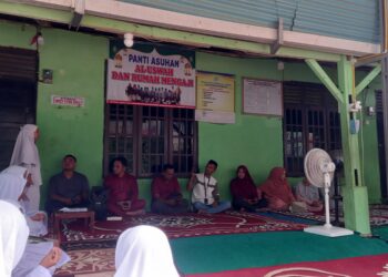 Kehangatan Silaturahmi dan Doa Bersama Warnai Panti Asuhan Al-Uswah di Rokan Hulu
