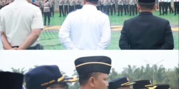 Dukung Ops Keselamatan Lancang Kuning 2026, Kepala Lapas Pasir Pengaraian Hadiri Apel Pasukan