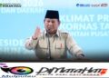 Presiden RI Prabowo Subianto Memberikan Pidato yang Menggugah Nurani Para Pemimpin Daerah Dalam Rapat Koordinasi Nasional
