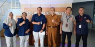 Perkuat Sinergi Informasi, Diskominfotik Riau Sambangi RRI Pekanbaru