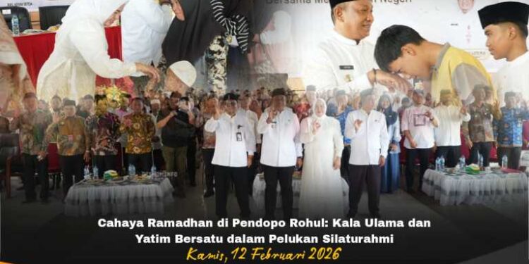 Cahaya Ramadhan di Pendopo Rohul: Kala Ulama dan Yatim Bersatu dalam Pelukan Silaturahmi