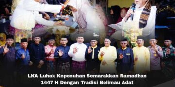 LKA Luhak Kepenuhan Semarakkan Ramadhan 1447 H Dengan Tradisi Bolimau Adat