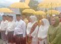 Bupati Dan Wakil Bupati Rokan Hulu Hadiri Tradisi Potang Balimau