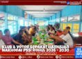 Sepakat! Klub Voter dan Asosiasi Daulat H. Hamulian Nasution Nakhodai PSSI Rokan Hulu 2026-2030