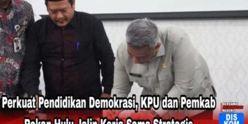 Perkuat Pendidikan Demokrasi, KPU dan Pemkab Rokan Hulu Jalin Kerja Sama Strategis