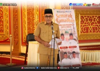 Gelorakan Syiar Islam : Lomba Semarak Ramadhan 1447 H Resmi Dibuka di Masjid Agung Islamic Center Rokan Hulu
