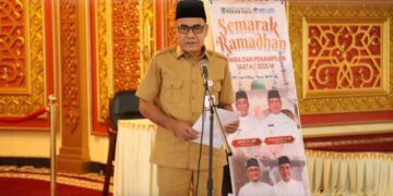 Gelorakan Syiar Islam : Lomba Semarak Ramadhan 1447 H Resmi Dibuka di Masjid Agung Islamic Center Rokan Hulu
