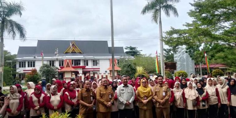 Seluruh Urusan Pertamanan Resmi Beralih dari Dinas Perkim ke DLH Rokan Hulu