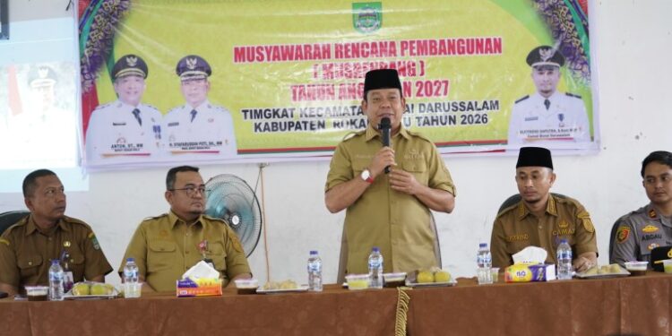 Musrenbang Bonai Darussalam Menggema di Kantor Camat: Aspirasi Desa Mengguncang Forum