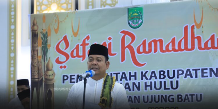 Safari Ramadan ke-4 di Ujung Batu, Wabup Rohul Ajak Warga Tatap Masa Depan dengan Semangat Kebersamaan