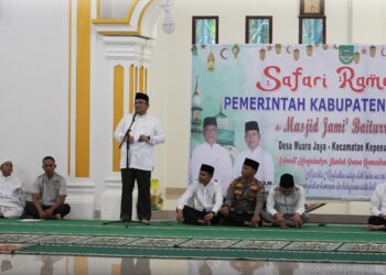 Safari Ramadan ke-5 di Kepenuhan Hulu, Sekda Rohul Bawa Bantuan dan Harapan Baru untuk Warga Muara Jaya