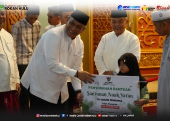 Malam Nuzulul Quran, Ikhtiar Bupati Anton Membangun Karakter Generasi Muda Rohul Lewat Cahaya Al-Quran