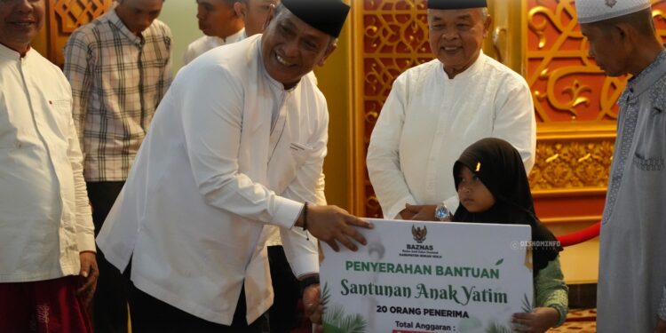 Malam Nuzulul Quran, Ikhtiar Bupati Anton Membangun Karakter Generasi Muda Rohul Lewat Cahaya Al-Quran