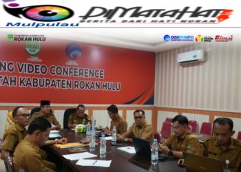 Wabup Rohul Ikuti Asistensi Virtual Terkait Proyeksi Keuangan Daerah TA 2026