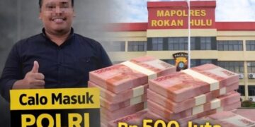 Dilansir dari Riauexp0se.com: Janji Lolos Bintara Polri, Warga Rohul Rugi Rp230 Juta