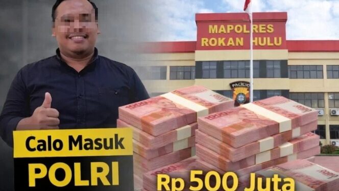 Dilansir dari Riauexp0se.com: Janji Lolos Bintara Polri, Warga Rohul Rugi Rp230 Juta