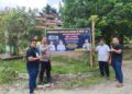 Perangi Narkoba, Polsek Rokan IV Koto Pasang 24 Spanduk Himbauan di Dua Kecamatan