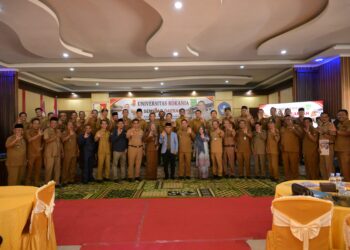 Perkuat Tata Kelola Desa, FISHUPOL Universitas Rokania Teken MoA Bersama Pemerintah Desa se-Rohul