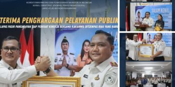 Terima Penghargaan Pelayanan Publik, Lapas Pasir Pengaraian Siap Perkuat Kinerja Bersama Kakanwil Ditjenpas Riau yang Baru