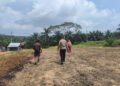 Antisipasi Cuaca Ekstrem, Polsek Rokan IV Koto Pastikan Lahan Jagung Lubuk Bendahara Tetap Produktif Menuju Swasembada Pangan Nasional