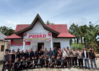 Jelang Hari Bhayangkara ke-80, Kampung Tangguh Anti Narkoba Desa Rambah Hilir Jalani Penilaian Oleh Tim Polda Riau