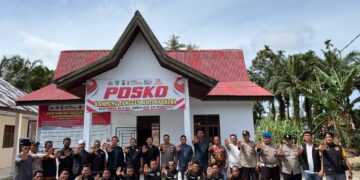 Jelang Hari Bhayangkara ke-80, Kampung Tangguh Anti Narkoba Desa Rambah Hilir Jalani Penilaian Oleh Tim Polda Riau
